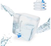 relaxdays 10020963_672 relaxdays Bidons à eau rectangulaires, 15,0 l chacun