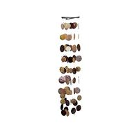 Relaxdays 10021123_469 Carillon à Coquillages Mobile, Multicolore, 15 x 18 x 117 cm