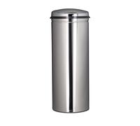 relaxdays 10021223_0 relaxdays Sensor Mülleimer 50,0 l silber