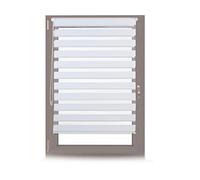 relaxdays Store double Klemmfix sans percer en blanc