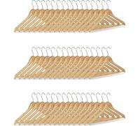 relaxdays 10021850_755 48 relaxdays Cintre en bois brun