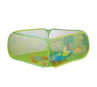relaxdays 10022475_0 relaxdays Bällebad Tiermotive grün 110,0 x 110,0 x 50,0 cm