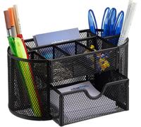 relaxdays 10022482_46 relaxdays Schreibtisch-Organizer schwarz