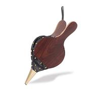 Relaxdays 10023287 Soufflet Grill Four Accessoires cheminée gonfleur Bois Poire à air, Fer, Brun, Noir/Marron, 2,5 x 17,5 x 39,5