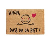 relaxdays 10023841_0 relaxdays Kokosmatte braun 40,0 x 60,0 cm