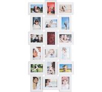 relaxdays 10025104_49 relaxdays cadre photo collage blanc 54,0 x 104,0 cm