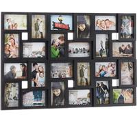 relaxdays 10025670_46 relaxdays Cadre photo collage noir 86,0 x 57,0 cm