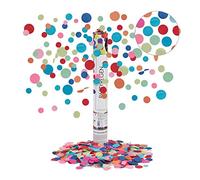 Relaxdays Party Popper confettis colorés