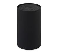 Relaxdays 10027642_46 Bloc Non Garni, Porte Couvert, Range-Couteaux Universel HD 18x11 cm, Noir