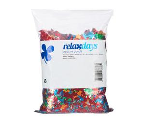 Relaxdays 100x sacs XXL de confettis colorés