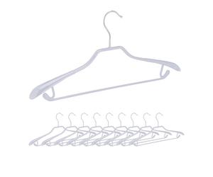 Relaxdays 10x Cintres antidérapants pour costumes