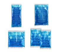 Relaxdays 10x compresses froides, paquet de 5