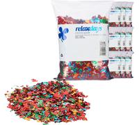 relaxdays 10x XXL Sac à confettis multicolore