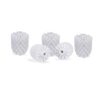 Relaxdays 10xTête de rechange brosse WC blancs
