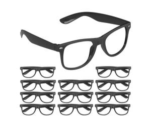 Relaxdays 12 paires de lunettes pour faire la fête