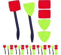 relaxdays 12 x Nettoyant pour vitres de voiture intérieur
