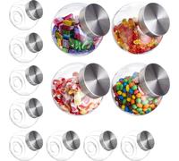 relaxdays 12 x verre à bonbons 1,5 l