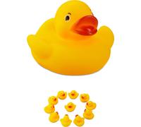 relaxdays 120 x canard de bain 5cm