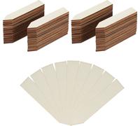 relaxdays 120 x fiches pour plantes en bois