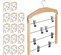 relaxdays 15 x cintres pour jupes multiples