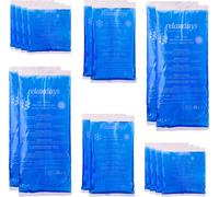 relaxdays 16 x coussinets de refroidissement en gel