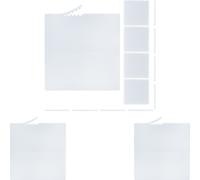 relaxdays 16 x Tapis de sol blanc