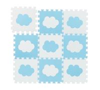 Relaxdays 18 pièces tapis de sol puzzle nuage