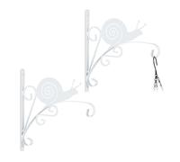 Relaxdays 2 crochets de suspension pour plantes