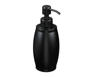 Relaxdays 2 distributeurs de savon inox 350ml noir