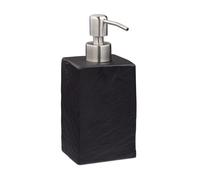Relaxdays 2 distributeurs de savon noir en pierre