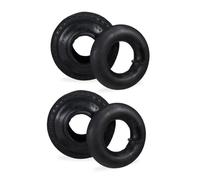 Lot de 2 roues de secours pour diable, brouettes, 3.00-4’’ 260x85mm