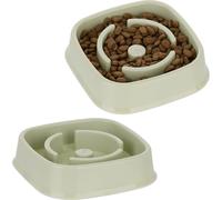 relaxdays 2 x bol anti-étranglement 800 ml vert