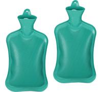 relaxdays 2 x bouillotte 2 litres turquoise