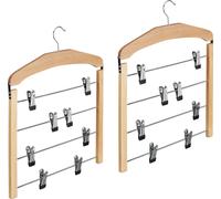 relaxdays 2 x cintres pour jupes multiples