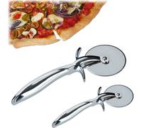 relaxdays 2 x Coupeuse de pizza professionnelle