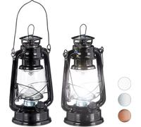 Lampe-tempête lanterne vintage 350 g lampe à pétrole lampe tempête à piles