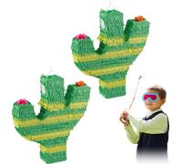 relaxdays 2 x Pinata Cactus
