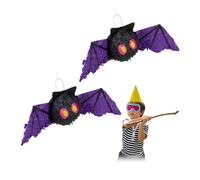 relaxdays 2 x Pinata chauve-souris