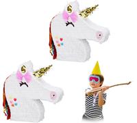 relaxdays 2 x Pinata Licorne