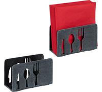 relaxdays 2 x porte-serviettes en fonte