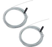 relaxdays 2 x spirale de nettoyage de tuyaux 10m
