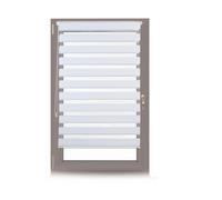 relaxdays 2 x store double Klemmfix blanc 85x150 cm