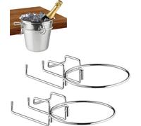 relaxdays 2 x support de seau à champagne pour la table