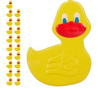 relaxdays 20 x autocollants pour baignoire Canard
