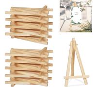 relaxdays 20 x petit chevalet en bois