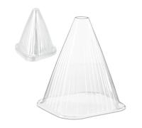 Relaxdays 20x Couvre-plante transparent