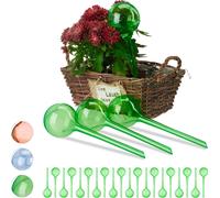relaxdays 24 x boules d'arrosage vert