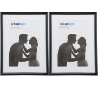 relaxdays 24 x cadres photo 15 x 20 cm noir