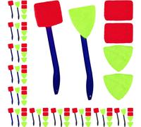 relaxdays 24 x Nettoyant pour vitres de voiture intérieur