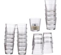 relaxdays 24 x verres à bougie à chauffe-plat